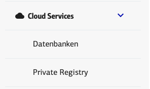 Auswahl Cloud Service DBaaS